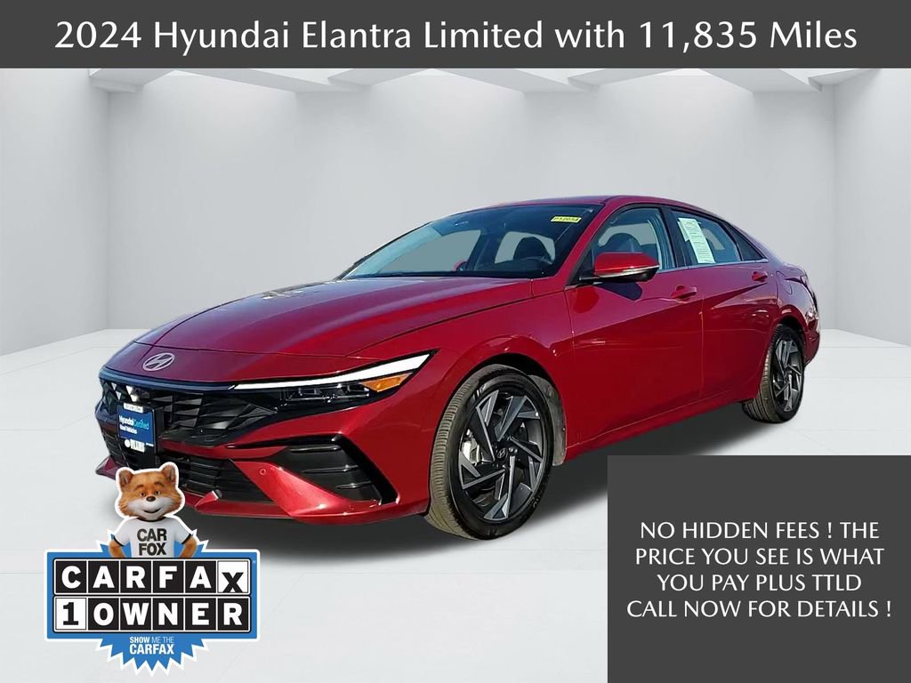 Certified 2024 Hyundai Elantra Limited image 1