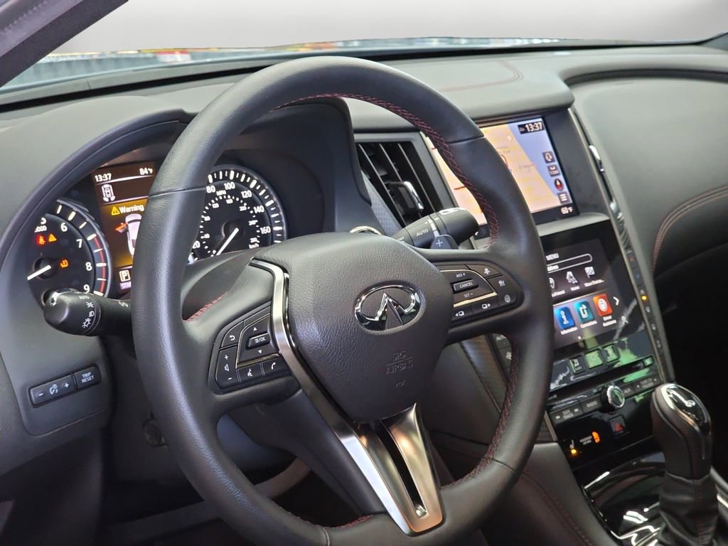Used 2022 INFINITI Q50 Red Sport 400 w/ Carbon Fiber Package image 11