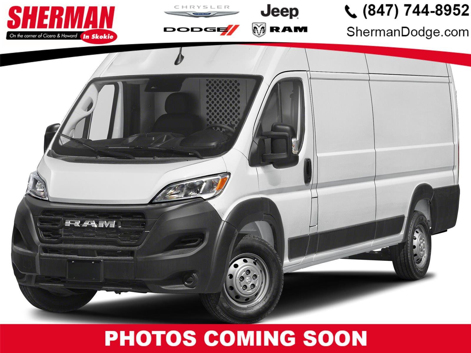 New 2026 RAM ProMaster 3500