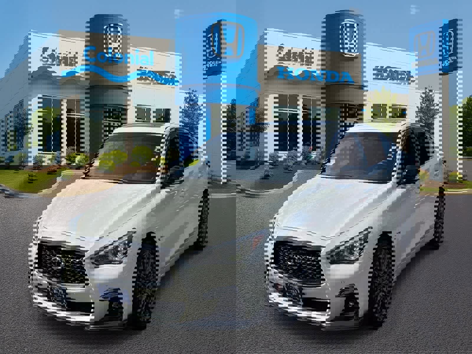 Used 2020 INFINITI Q50 Red Sport 400 image 1