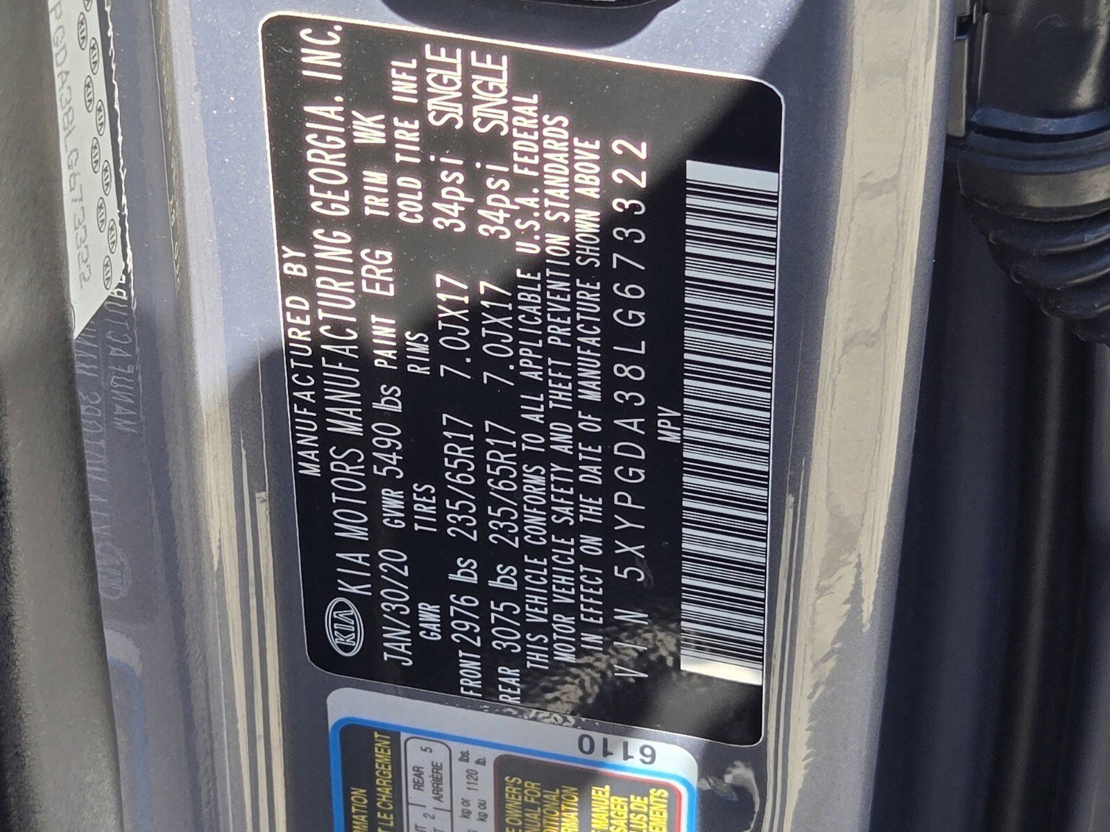 Used 2020 Kia Sorento LX image 33