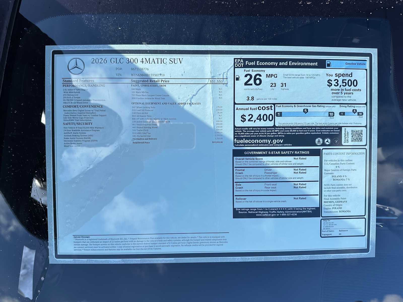 New 2026 Mercedes-Benz GLC 300 4MATIC image 28