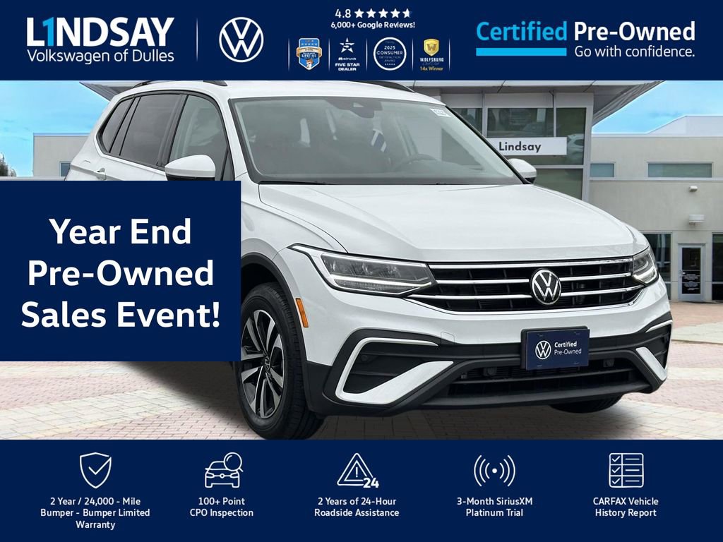 Certified 2023 Volkswagen Tiguan S w/ Driver Assistance Package