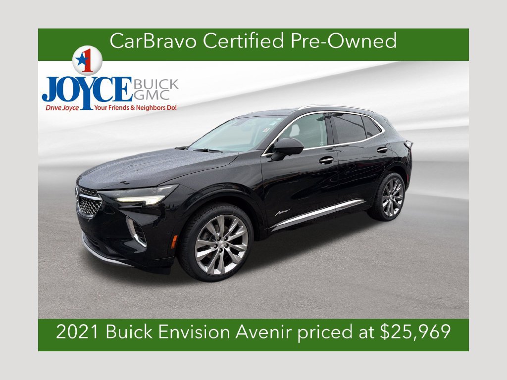 Certified 2021 Buick Envision Avenir w/ Technology Package II