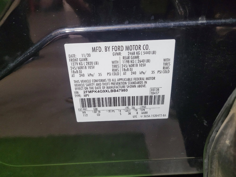 Used 2020 Ford Edge SE AWD/4WD image 33