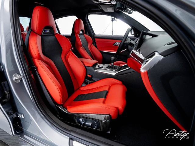 Used 2023 BMW M3 w/ M Carbon Exterior Package RWD image 44