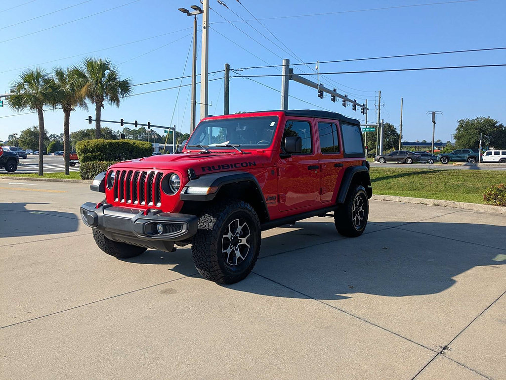 Used 2022 Jeep Wrangler Unlimited Rubicon w/ LED Lighting Group AWD/4WD image 7