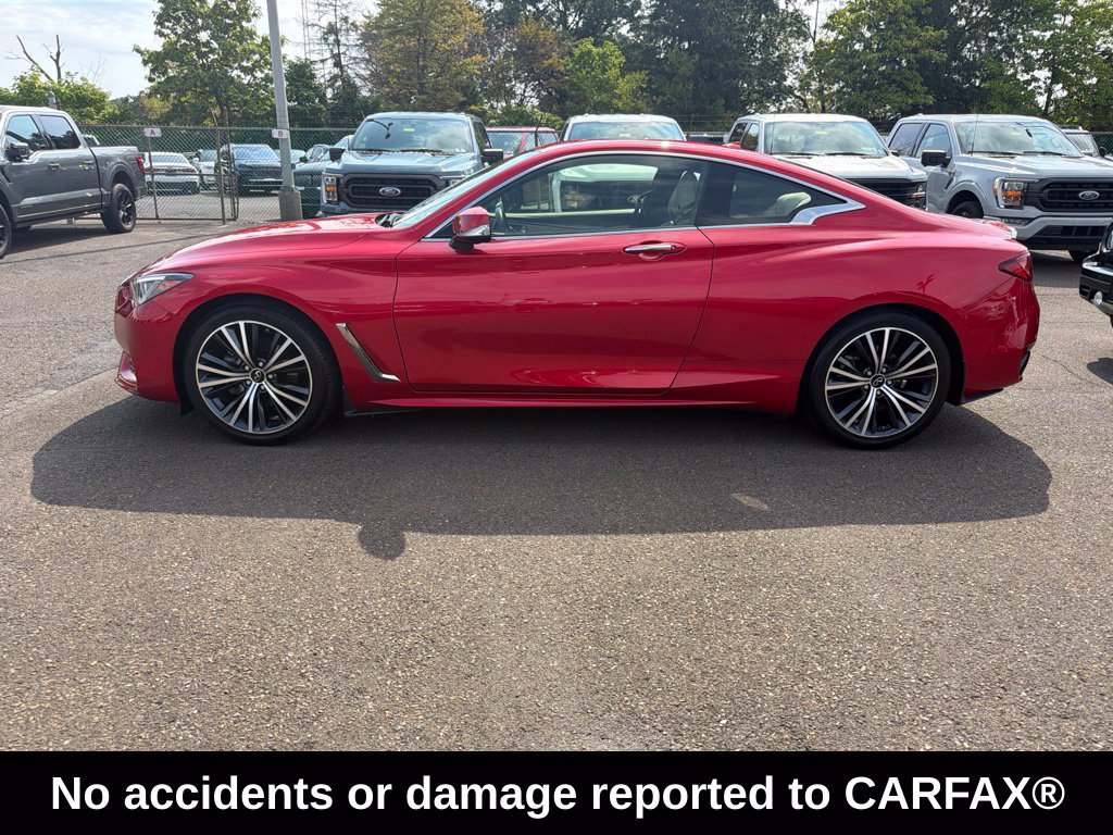 Used 2022 INFINITI Q60 3.0t Luxe w/ Essential Package AWD/4WD image 3