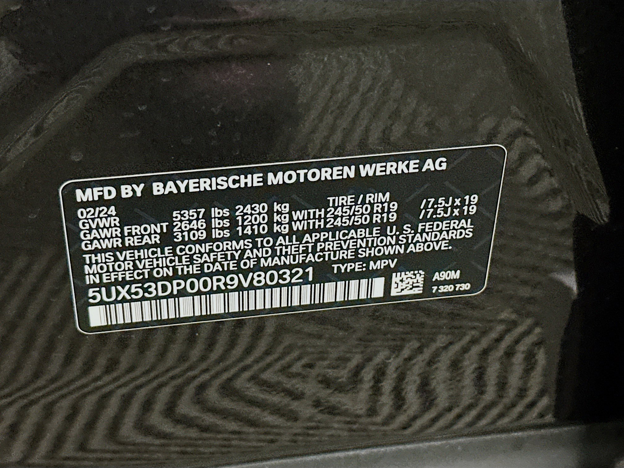 Used 2024 BMW X3 xDrive30i image 12