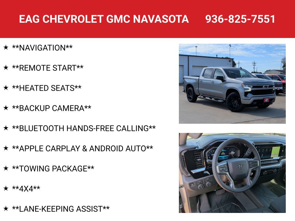 New 2026 Chevrolet Silverado 1500 RST w/ RST Select Package AWD/4WD image 4