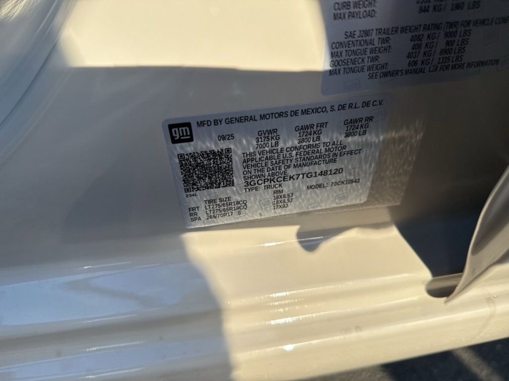 New 2026 Chevrolet Silverado 1500 Custom Trail Boss image 35