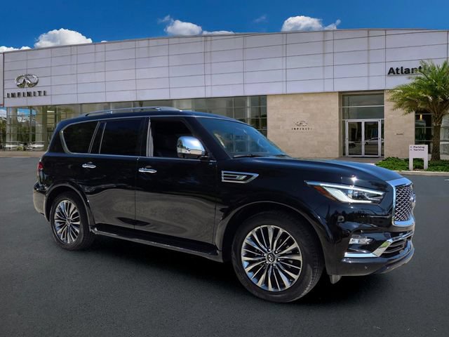 Used 2021 INFINITI QX80 Sensory w/ Cargo Package AWD/4WD image 2