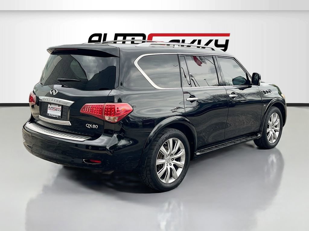 Used 2014 INFINITI QX80 4WD w/ Deluxe Touring Package image 7