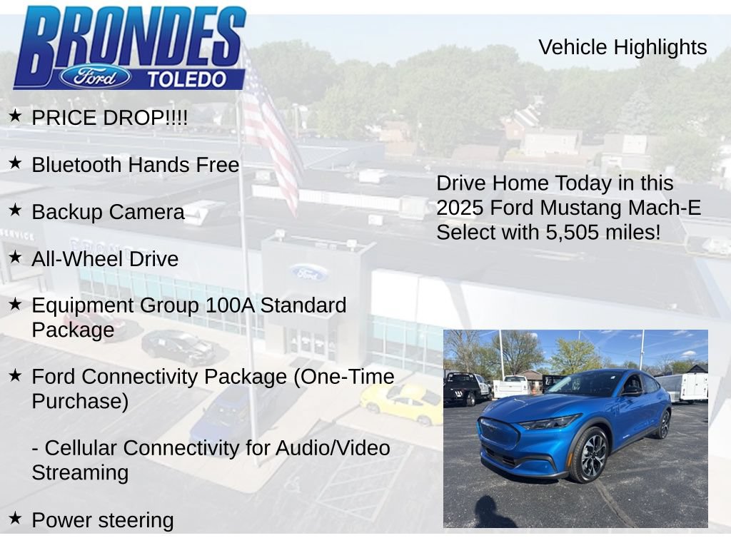Used 2025 Ford Mustang Mach-E Select AWD/4WD image 5