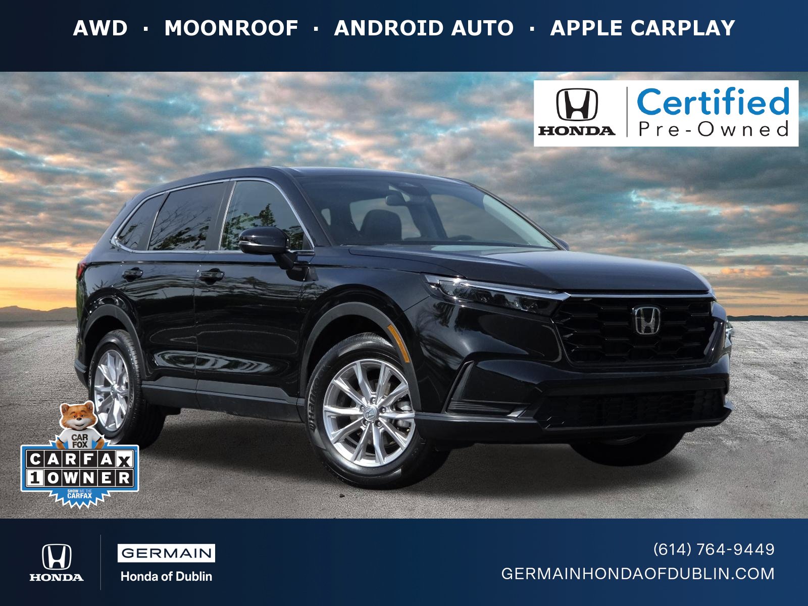 Certified 2024 Honda CR-V EX