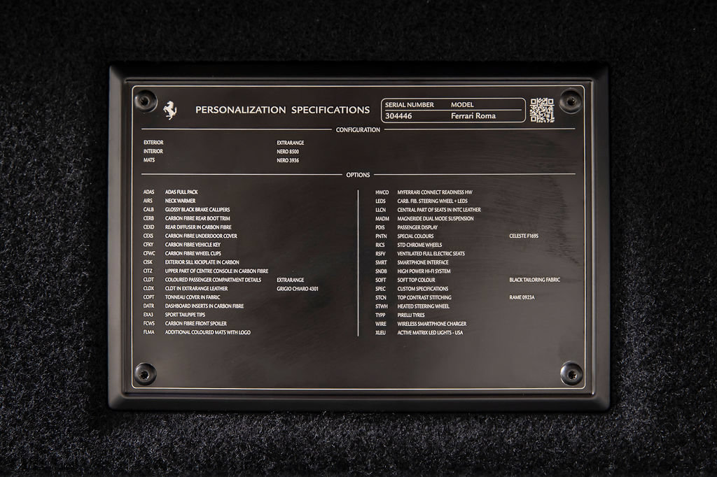 Certified 2024 Ferrari Roma Spider RWD image 37