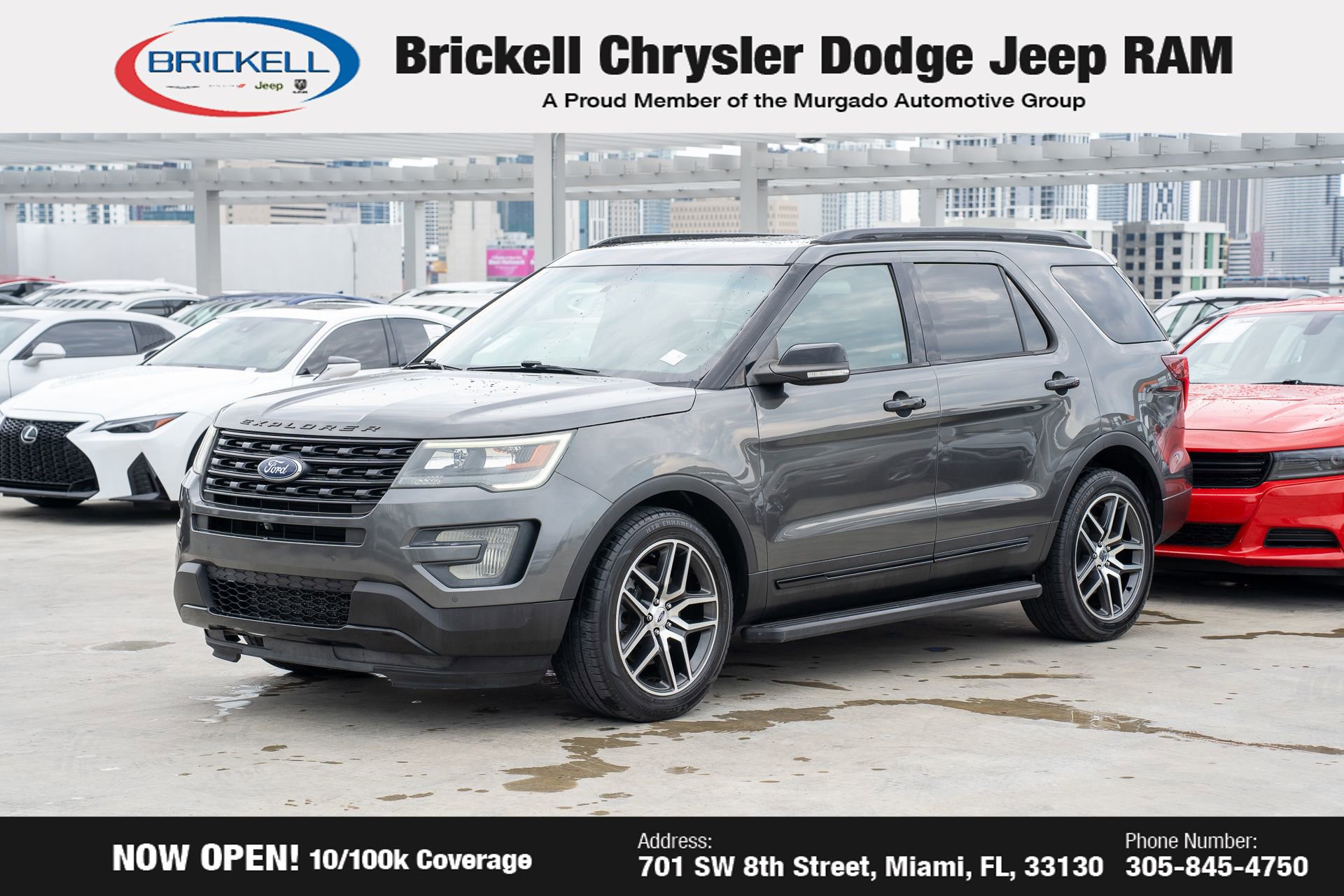 Used 2017 Ford Explorer Sport w/ Equipment Group 401A image 1