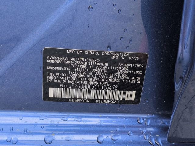 Certified 2025 Subaru Crosstrek 2.0i Premium image 42