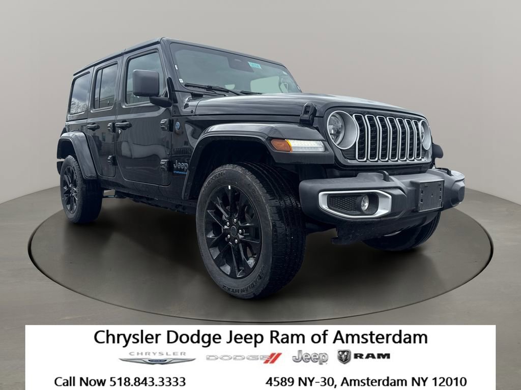 Used 2025 Jeep Wrangler Unlimited Sahara w/ Safety Group AWD/4WD image 1