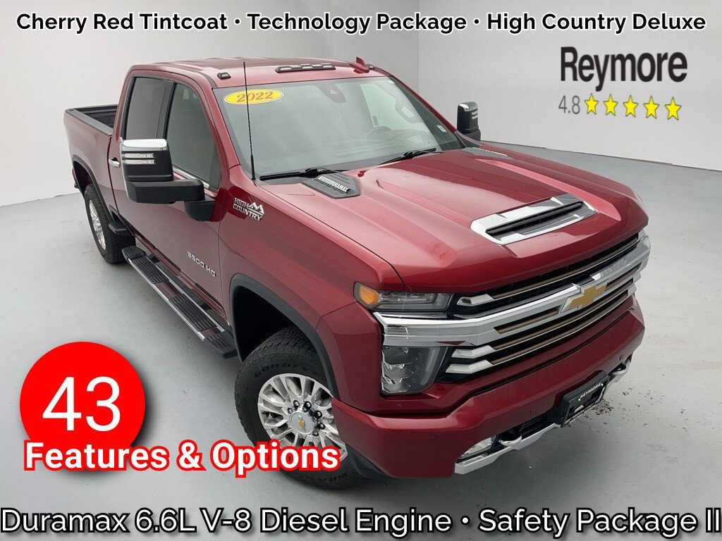Certified 2022 Chevrolet Silverado 3500 High Country w/ Z71 Off-Road Package