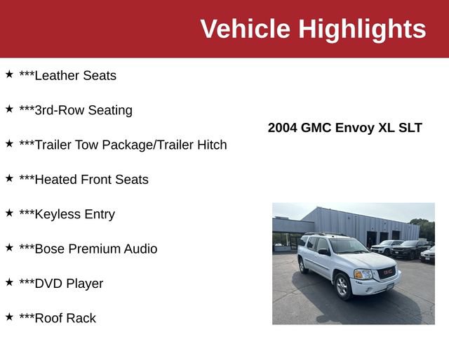 Used 2004 GMC Envoy XL SLT AWD/4WD image 10