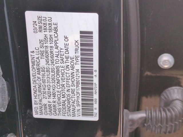 Used 2024 Honda Ridgeline Sport image 38