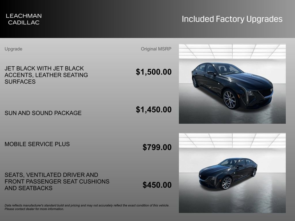 New 2025 Cadillac CT5 Sport image 5