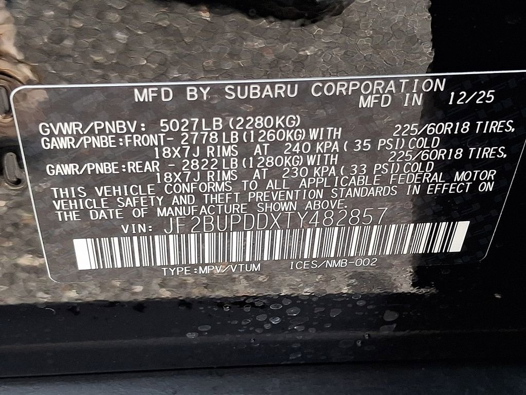 New 2026 Subaru Outback Limited image 23