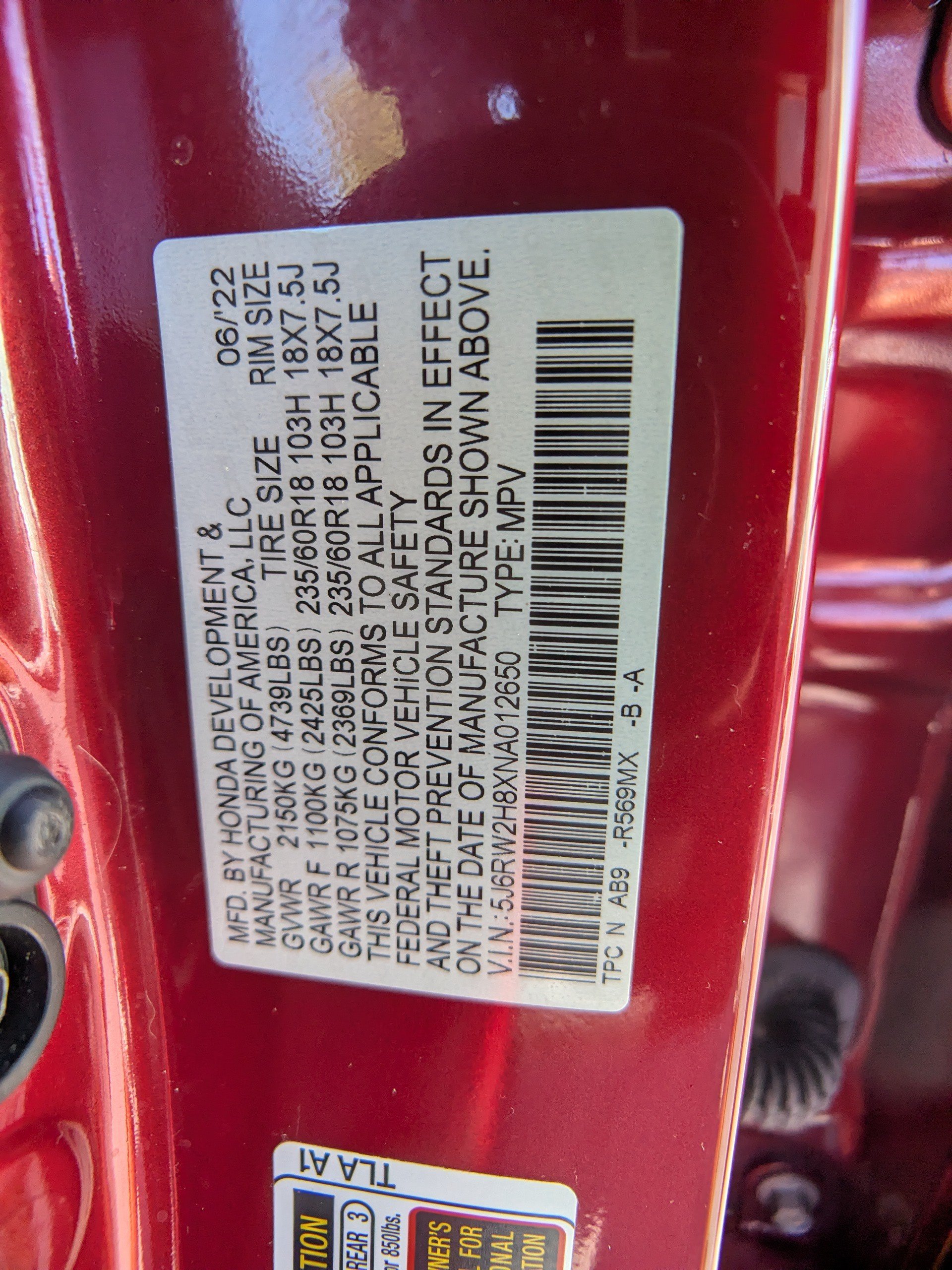 Used 2022 Honda CR-V EX-L image 19