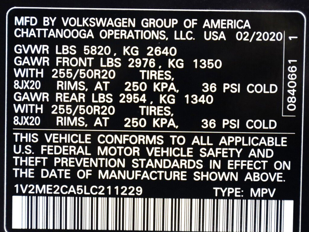 Used 2020 Volkswagen Atlas Cross Sport SEL image 48