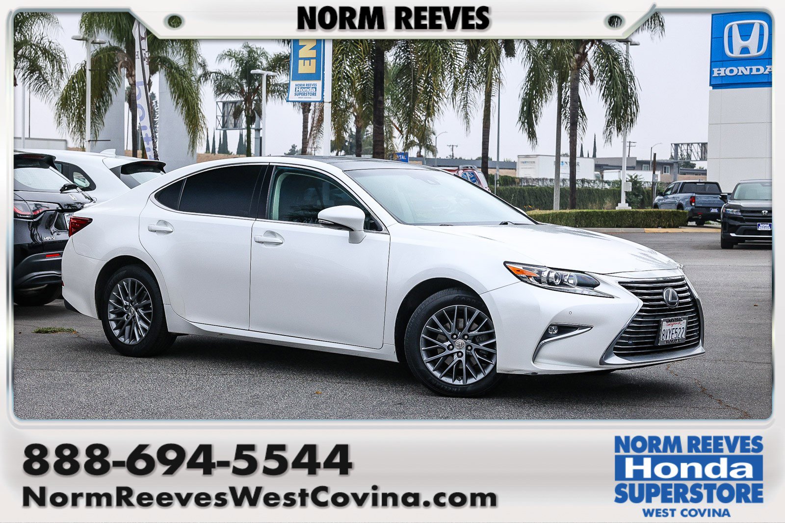 Used 2018 Lexus ES 350 w/ Navigation System Package