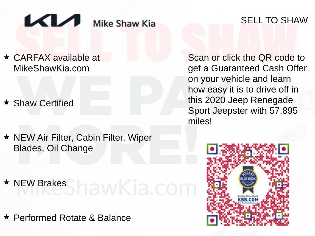 Used 2020 Jeep Renegade Sport FWD image 13