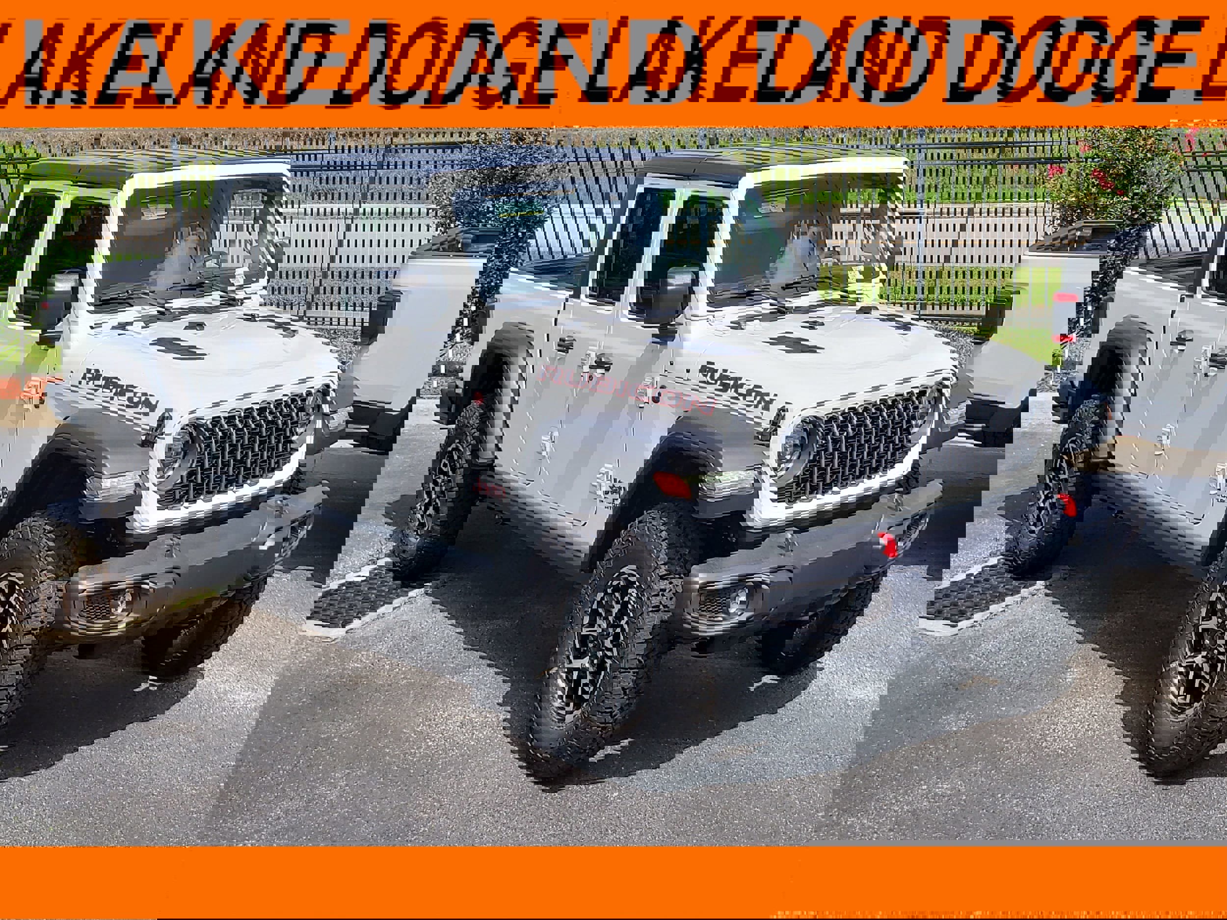 New 2025 Jeep Gladiator Rubicon w/ Safety Group