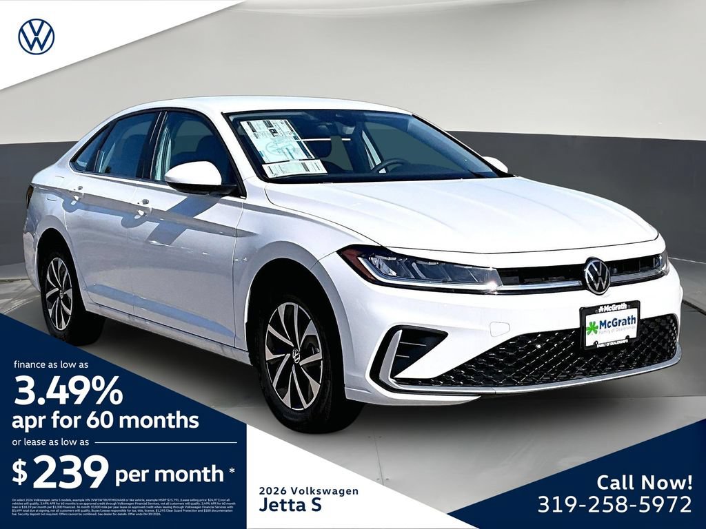 New 2026 Volkswagen Jetta S