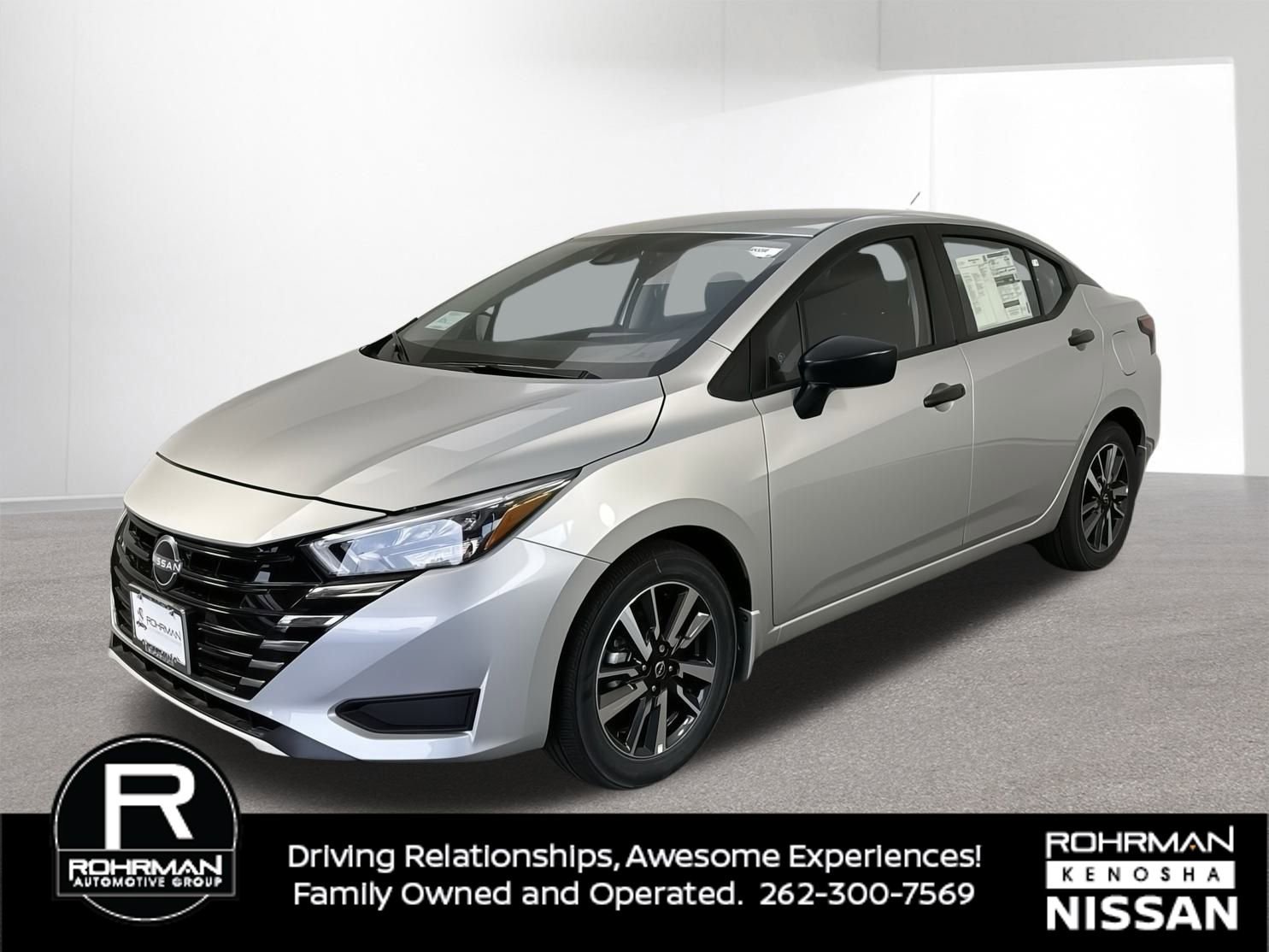 New 2025 Nissan Versa S w/ S Plus Package