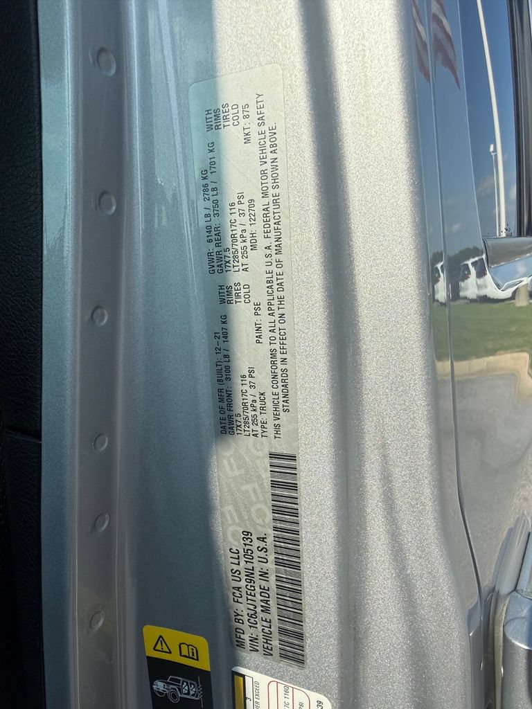 Used 2022 Jeep Gladiator Mojave w/ LED Lighting Group AWD/4WD image 26