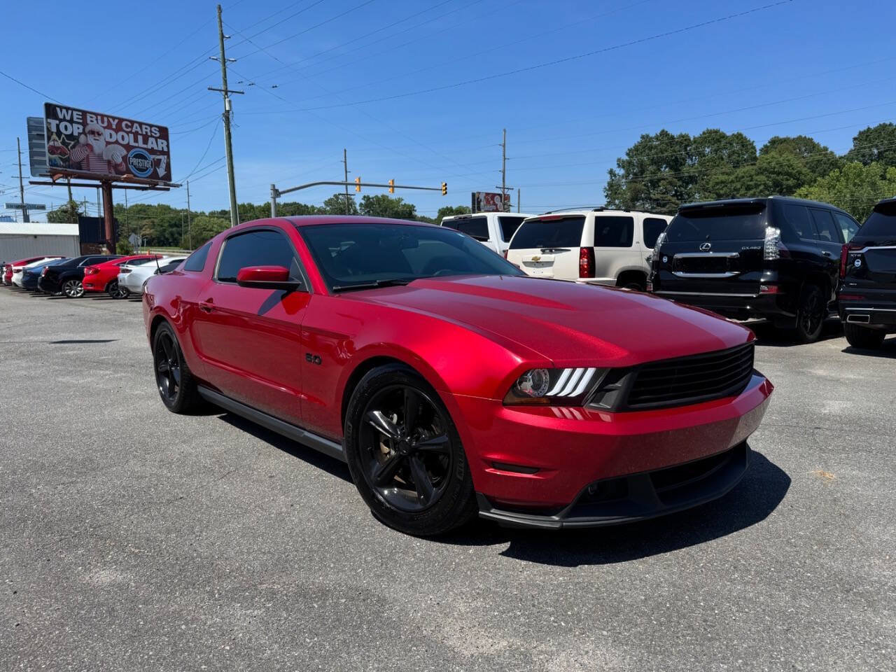 Used 2012 Ford Mustang GT Premium w/ Security Pkg RWD image 2