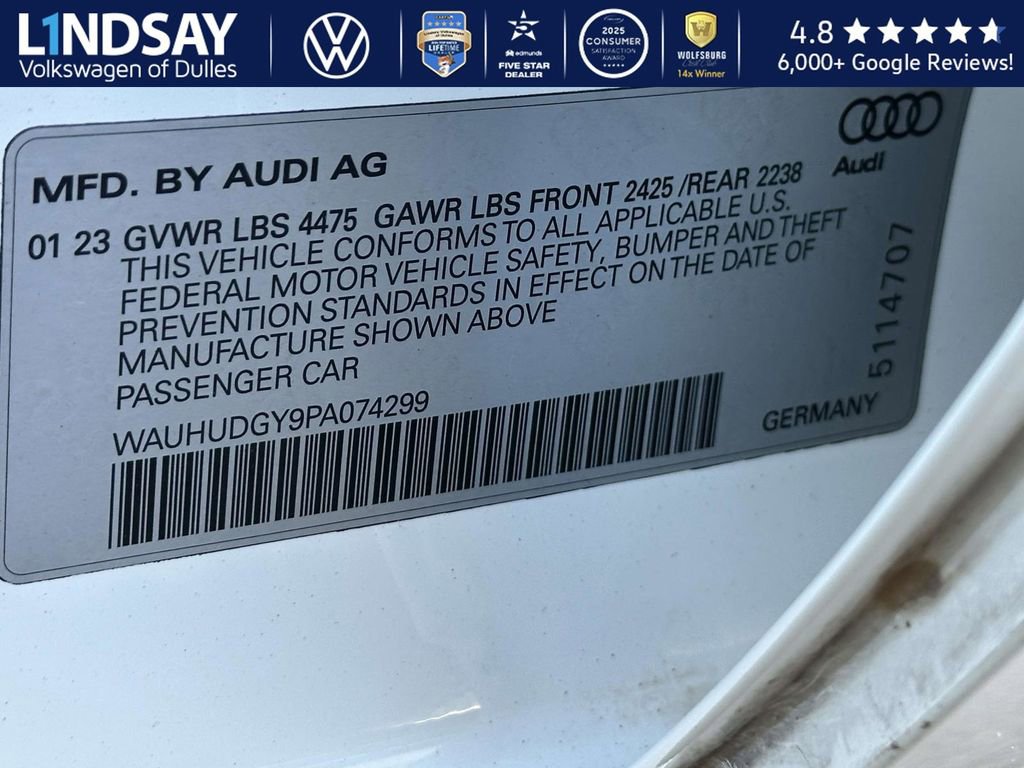 Used 2023 Audi A3 2.0T Premium Plus w/ Premium Plus Package image 25