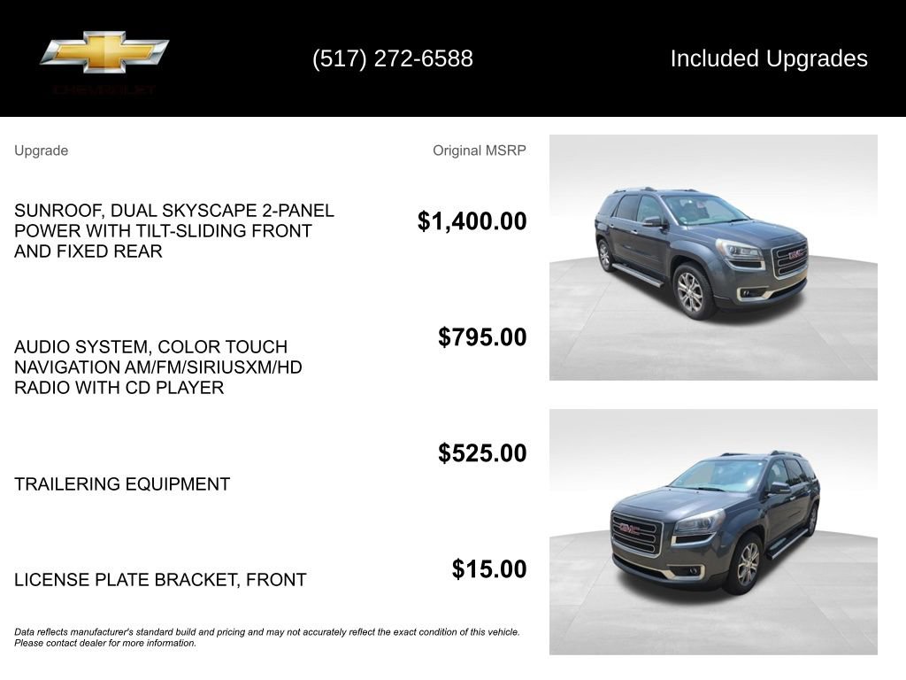 Used 2013 GMC Acadia SLT FWD image 5
