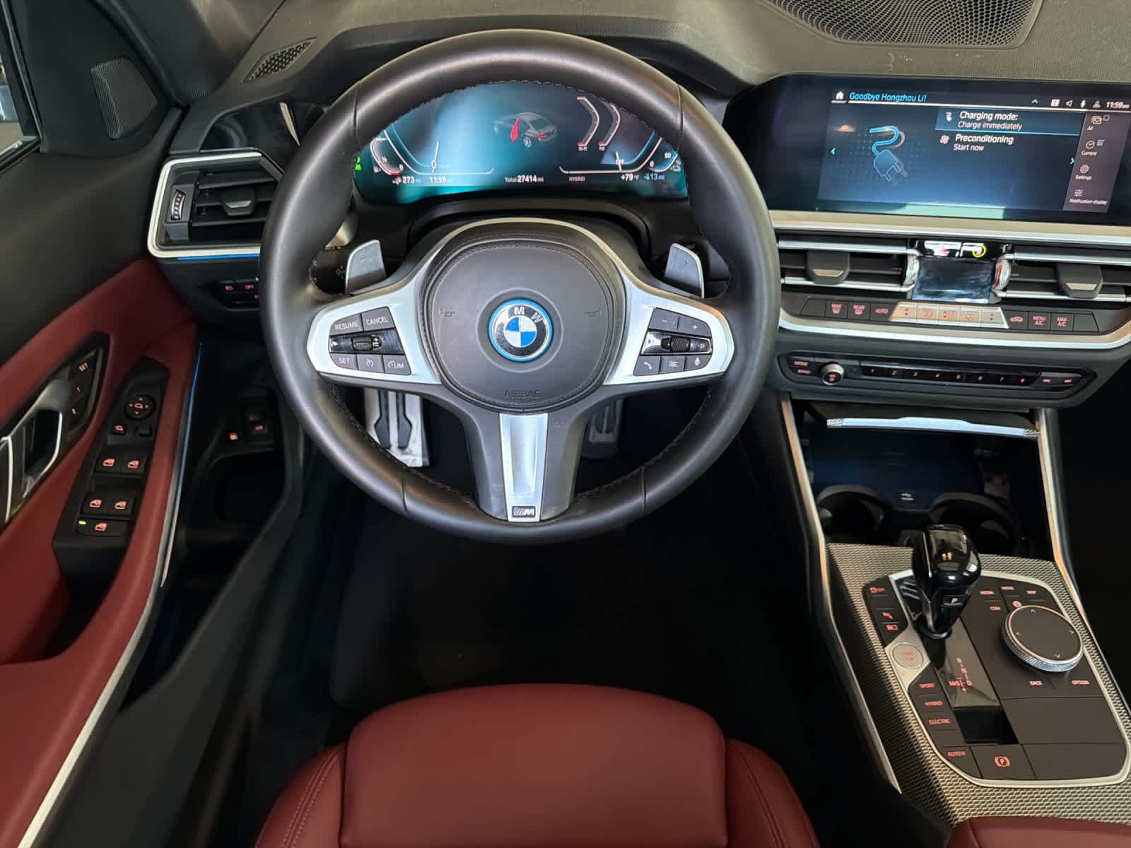 Used 2022 BMW 330e w/ M Sport Package RWD image 15
