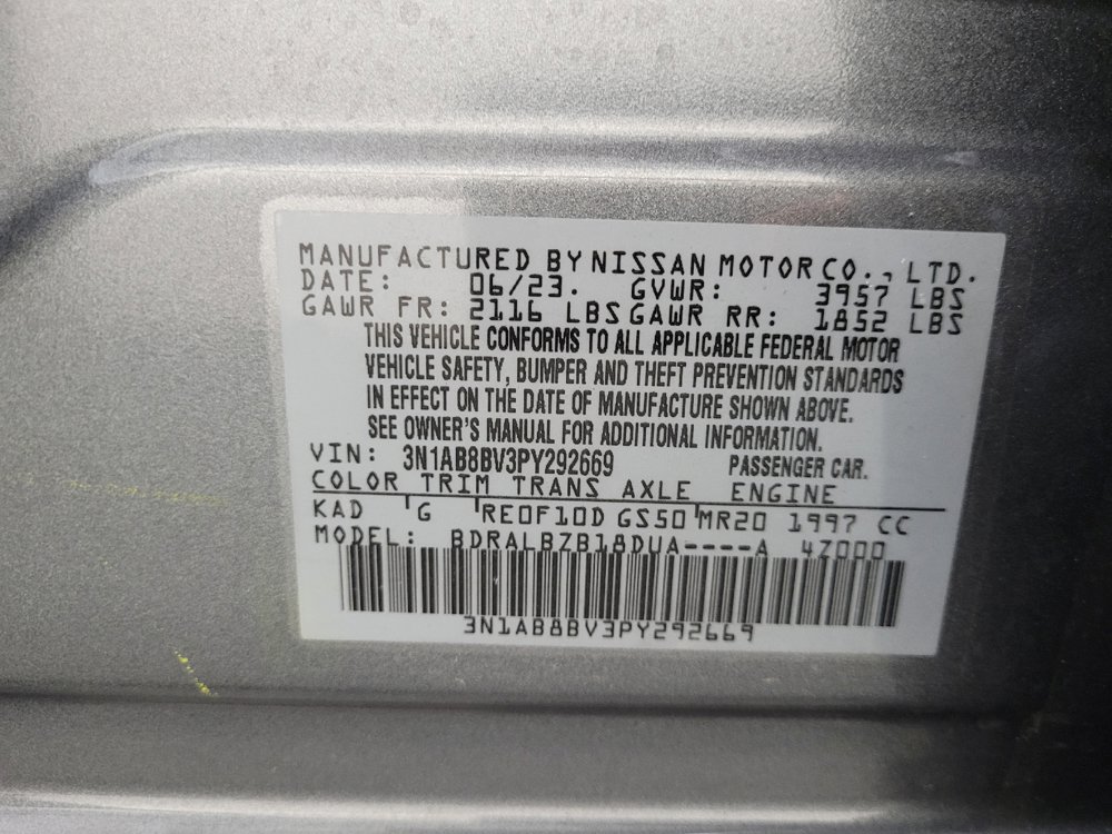 Used 2023 Nissan Sentra S FWD image 33