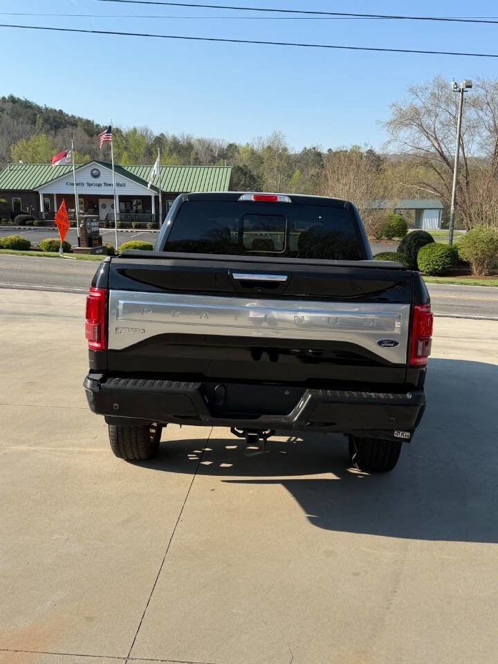 Used 2017 Ford F150 Platinum w/ Equipment Group 701A Luxury image 4