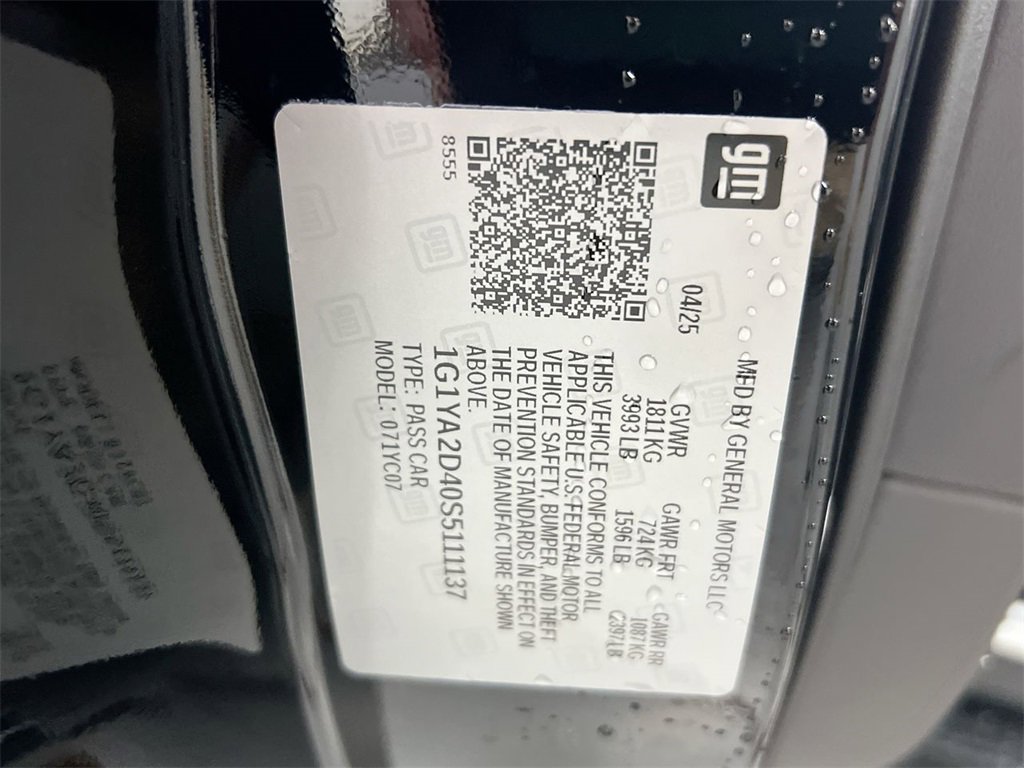 Used 2025 Chevrolet Corvette Stingray Coupe w/ 1LT image 26