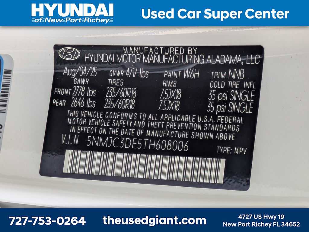 Certified 2026 Hyundai Tucson SEL FWD image 39