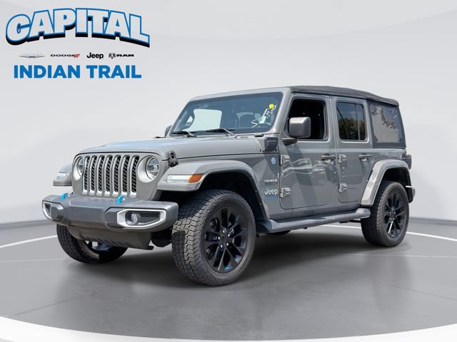 Used 2022 Jeep Wrangler Unlimited Sahara AWD/4WD image 1