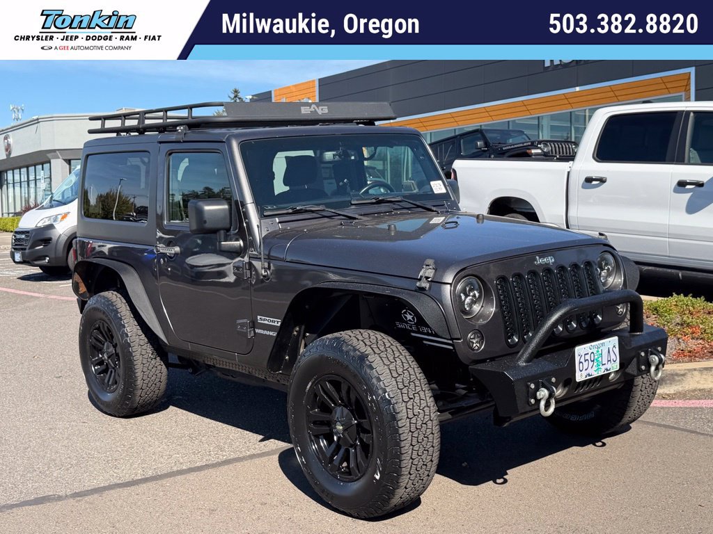 Used 2017 Jeep Wrangler Sport w/ Quick Order Package 24S