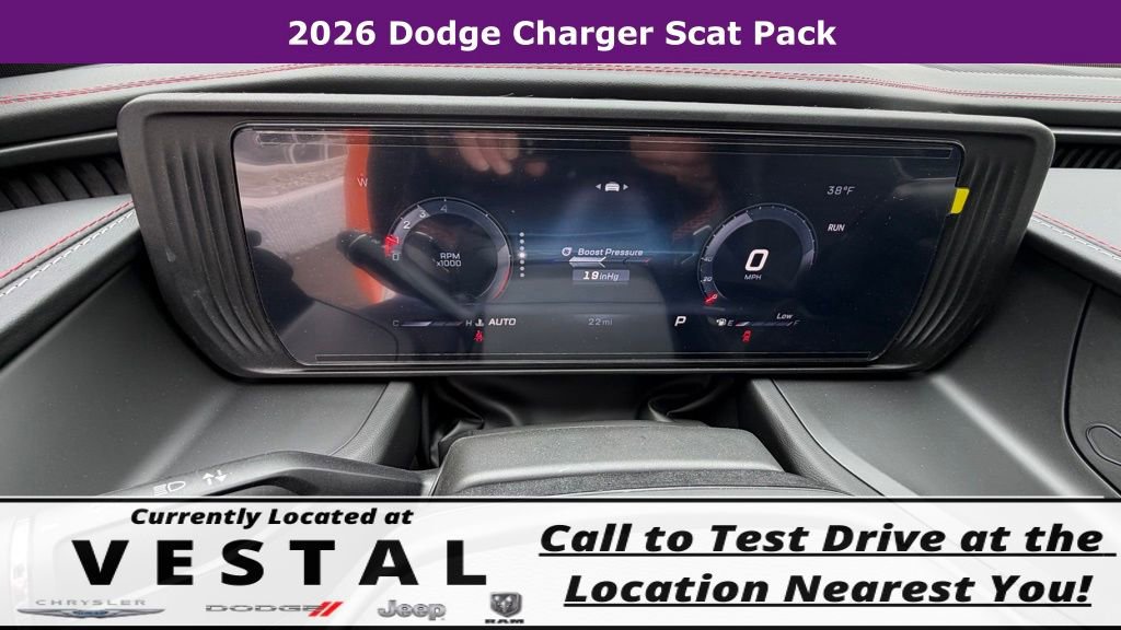 New 2026 Dodge Charger Scat Pack w/ Blacktop Package AWD/4WD image 38