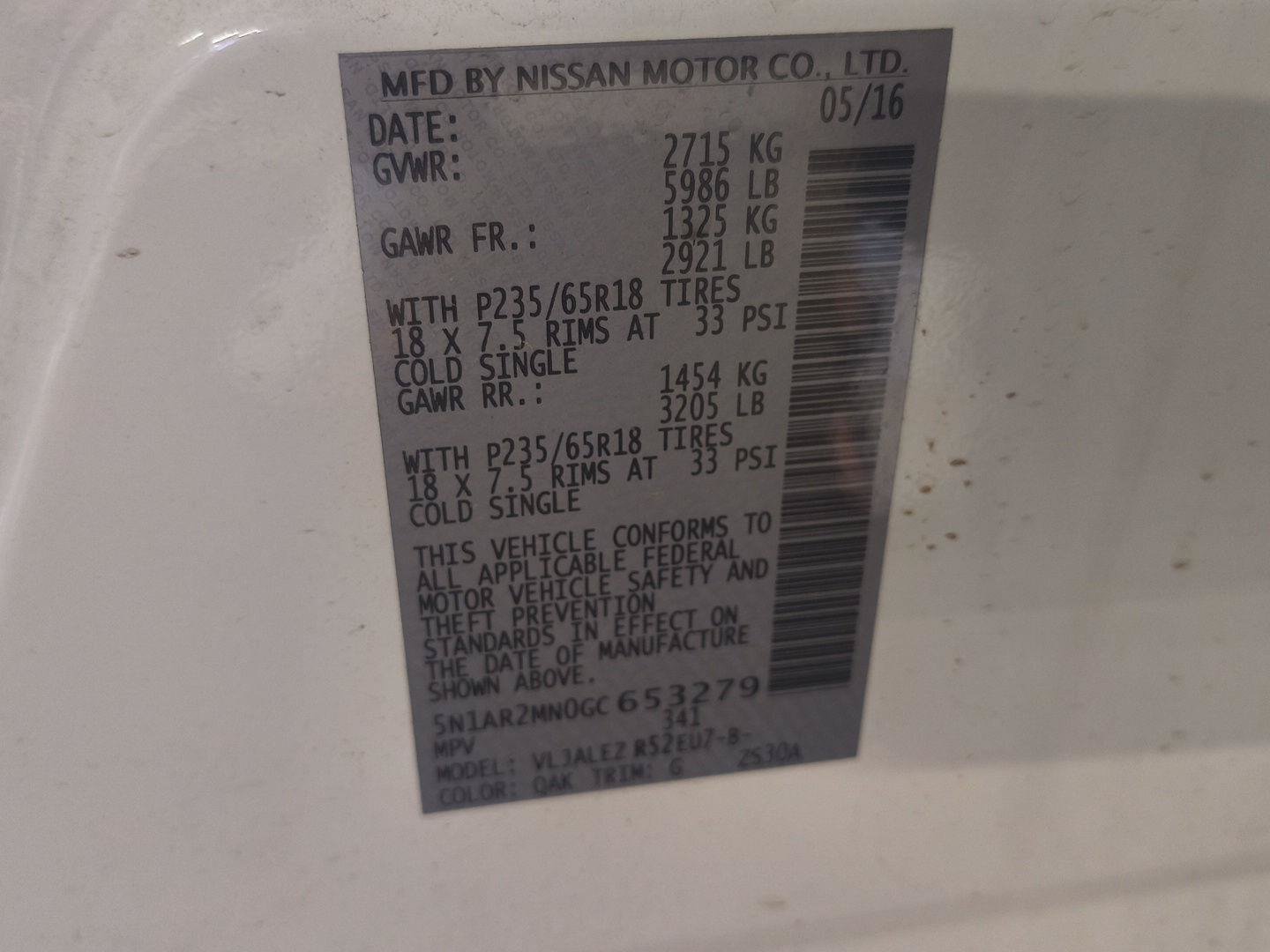Used 2016 Nissan Pathfinder SV FWD image 19