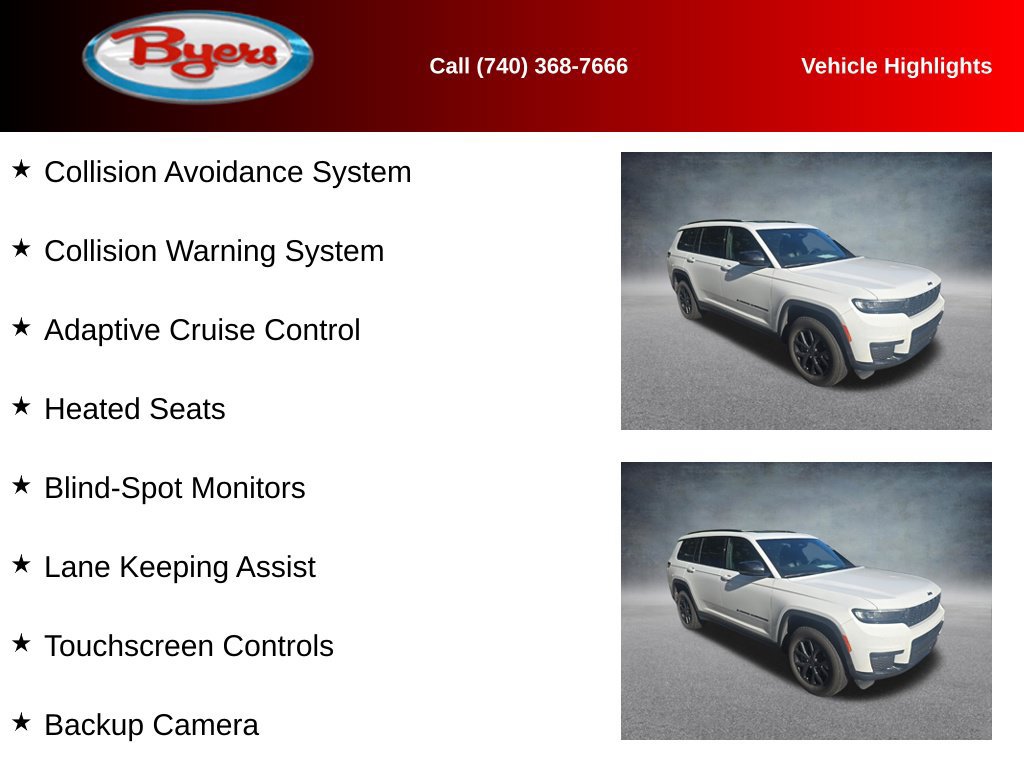 Used 2025 Jeep Grand Cherokee L Altitude AWD/4WD image 11