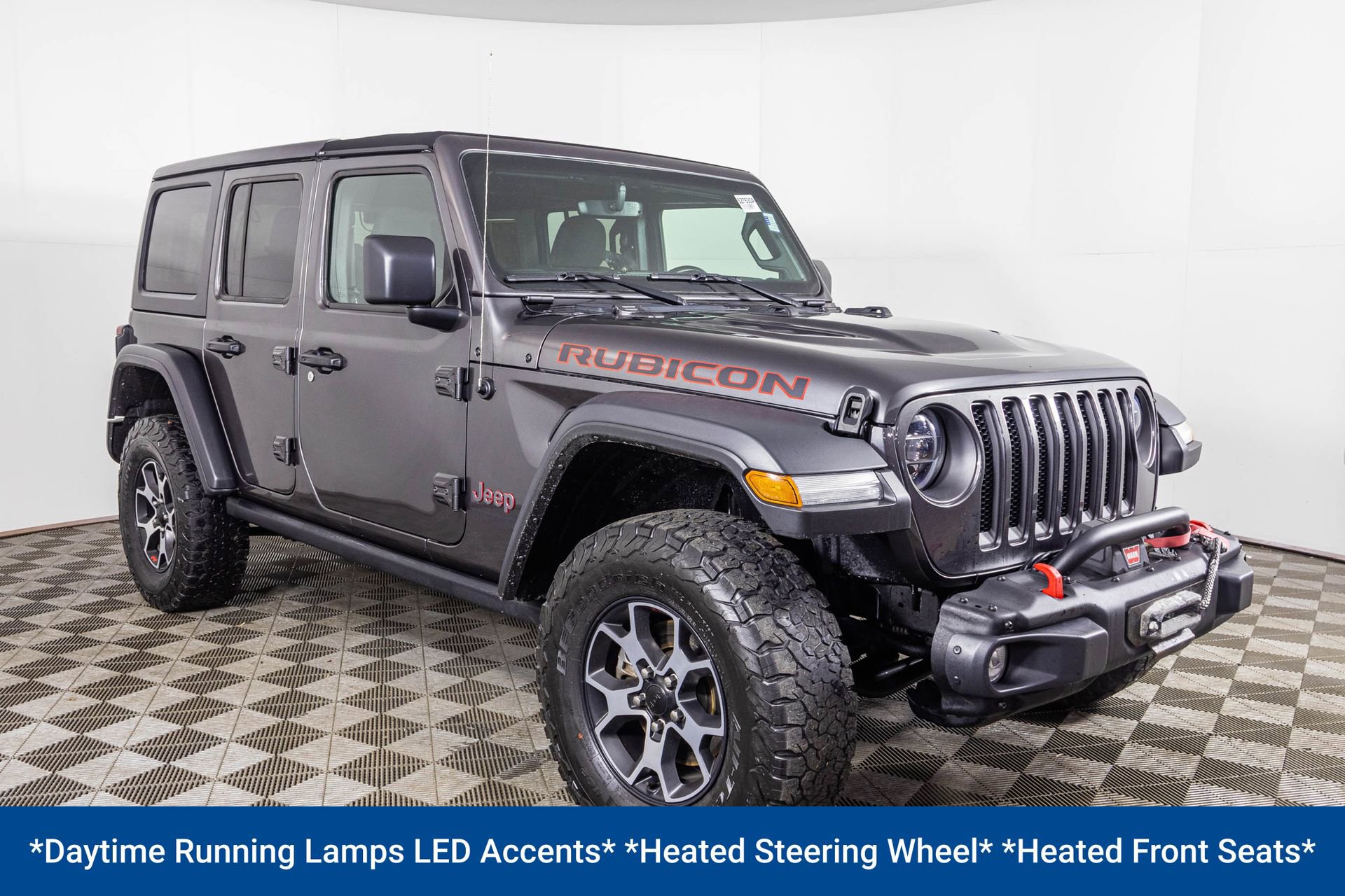 Used 2022 Jeep Wrangler Unlimited Rubicon w/ Steel Bumper Group AWD/4WD image 14